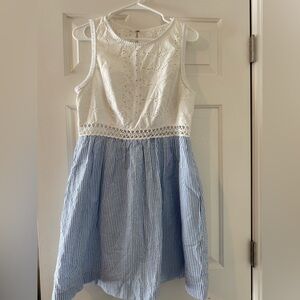 Lilly Pulitzer eyelet/seersucker dress